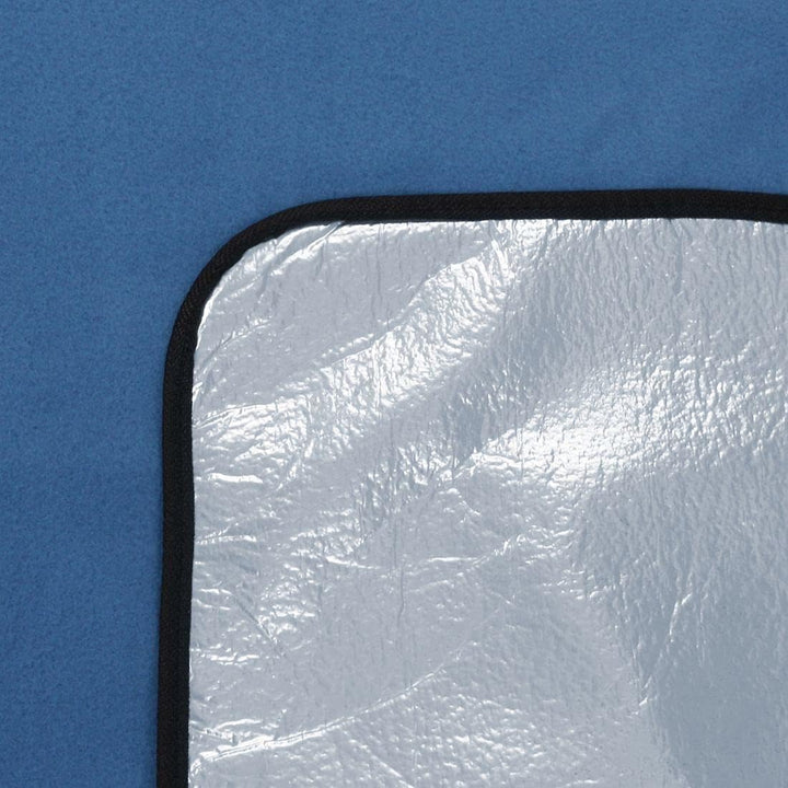 your GEAR Blue XL Picknickdecke 200x200 Camping Fleece Decke wasserdichte & isolierte Stranddecke