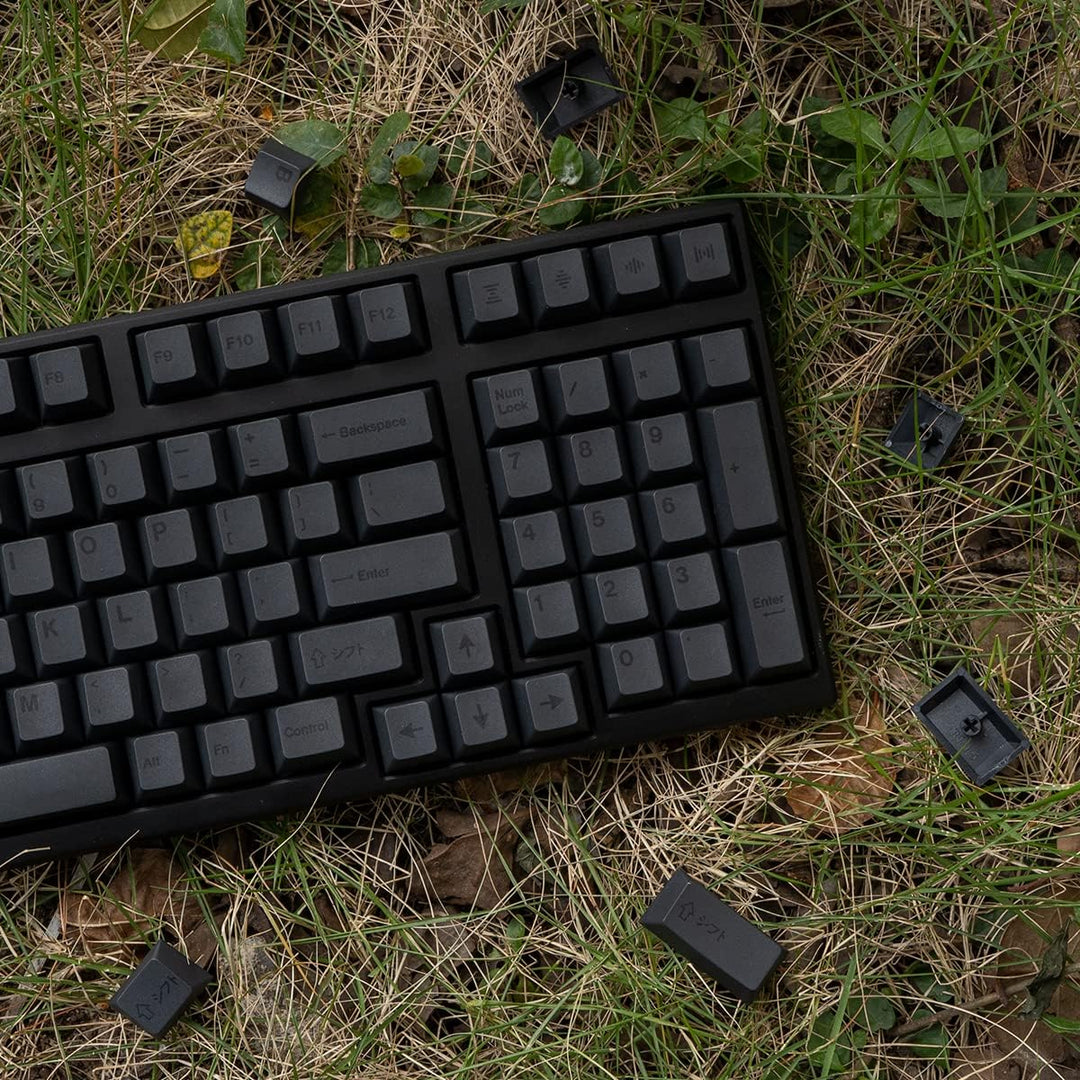 PBT Gray Keycaps Set 144 Tasten Cherry Profile DYE-Sub Custom ISO ANSI Keycaps für 61 64 87 104 108