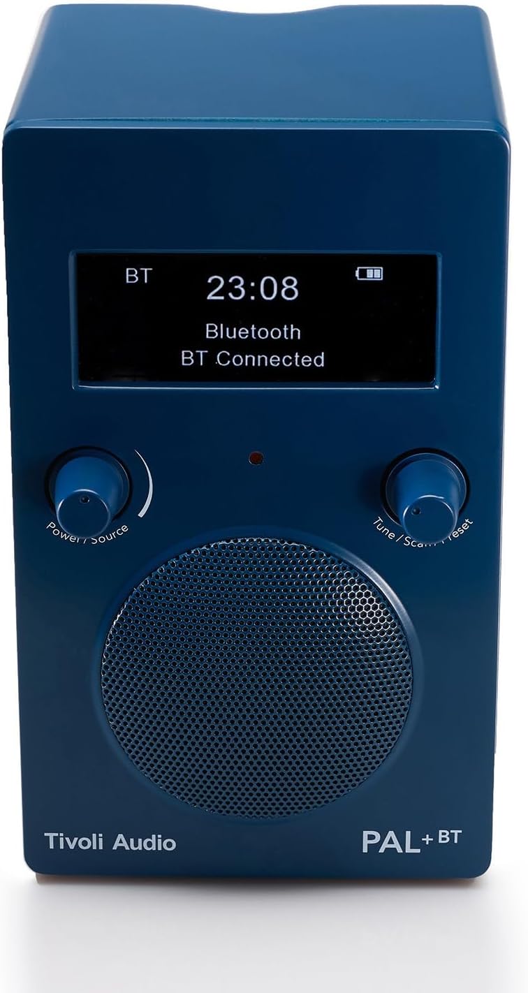 Tivoli Audio PAL+ BT (Gen 3) FM-Radio Bluetooth Tragbar/USB-C (Blau), blau