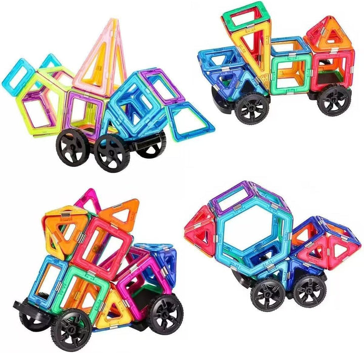 Magnetische Bausteine 101 Teile, Magnetspielzeug Magneten Kinder Magnetbausteine Magnet Spielzeug Ma