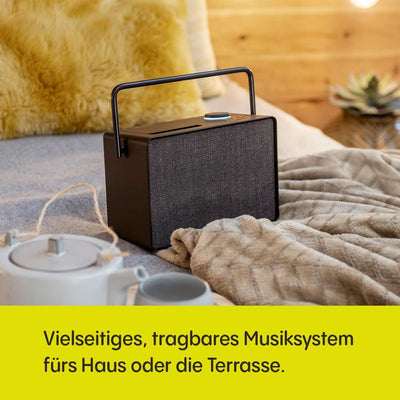Pure Evoke Play vielseitiges Musiksystem für innen und aussen (DAB+/UKW Radio, Internetradio, Podcas