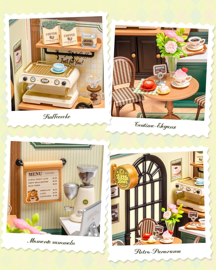 Rolife Super Creator DIY Miniature House Miniatur Haus Bausatz Selber Bauen Deko für Schreibtisch Bü