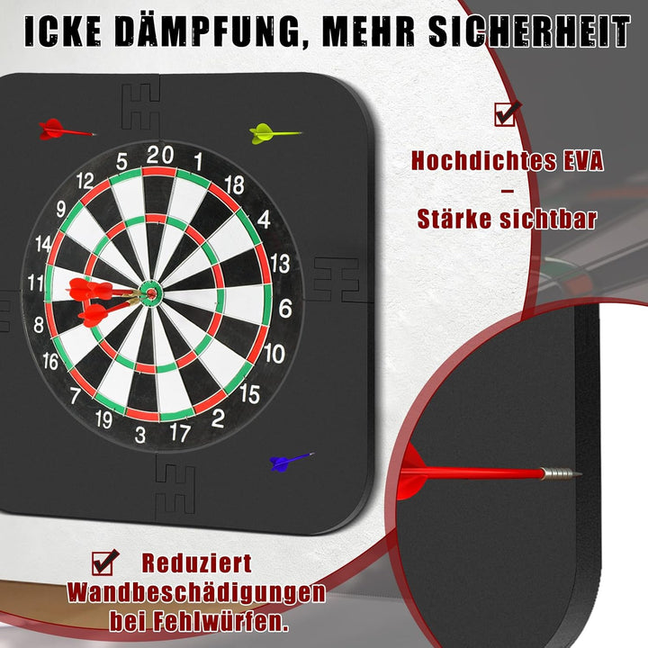 Dartscheibe Schutzring Innerer Kreis Dart Catchring Surround Dartscheiben Umrandung, Leichtes Eva Da