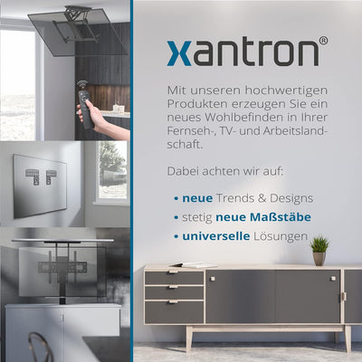 Xantron® SF01 Samsung TV Wandhalterung 43-85 Zoll/ Slim Fit max. 60kg / Fernseher , minimaler Wandab