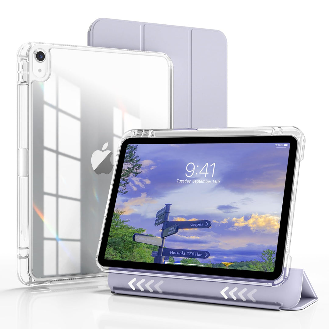 Hülle für iPad (A16) 11 Zoll (2025) & iPad 10. Generation (2022) mit Stifthalter, Stossfeste Schutzh