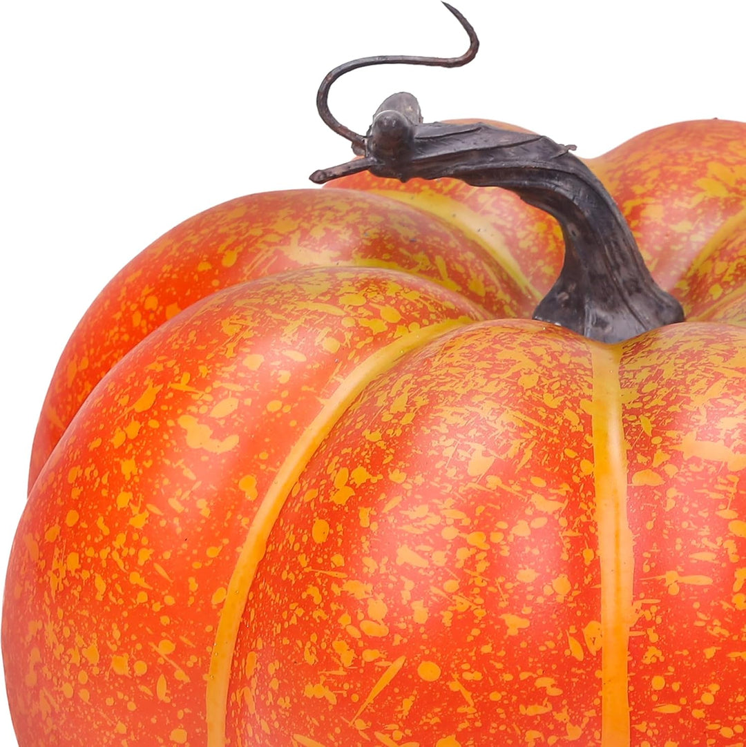 20cm Künstliche Kürbis Herbst Dekoration Faux Schaumstoff Kürbis Gemüse DIY Herbst Halloween Ernteda