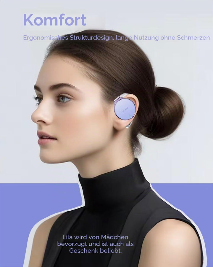Open Ear Kopfhörer Bluetooth | 52 Std. Spielzeit & Dual-Device Pairing | On Ear Kopfhörer | Leichter