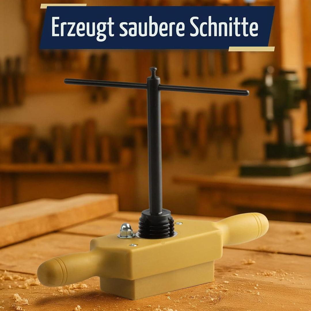 Gewindeschneider-Set – 3,8 cm Vorrichtungs-Dübelgewindebohrer-Set schneidet männliche und weibliche