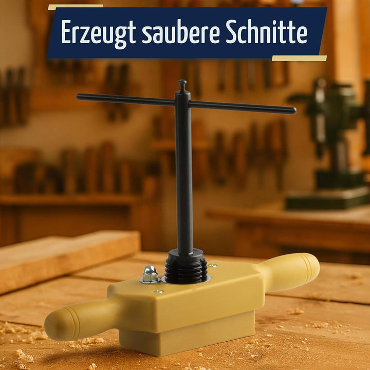 Gewindeschneider-Set – 3,8 cm Vorrichtungs-Dübelgewindebohrer-Set schneidet männliche und weibliche