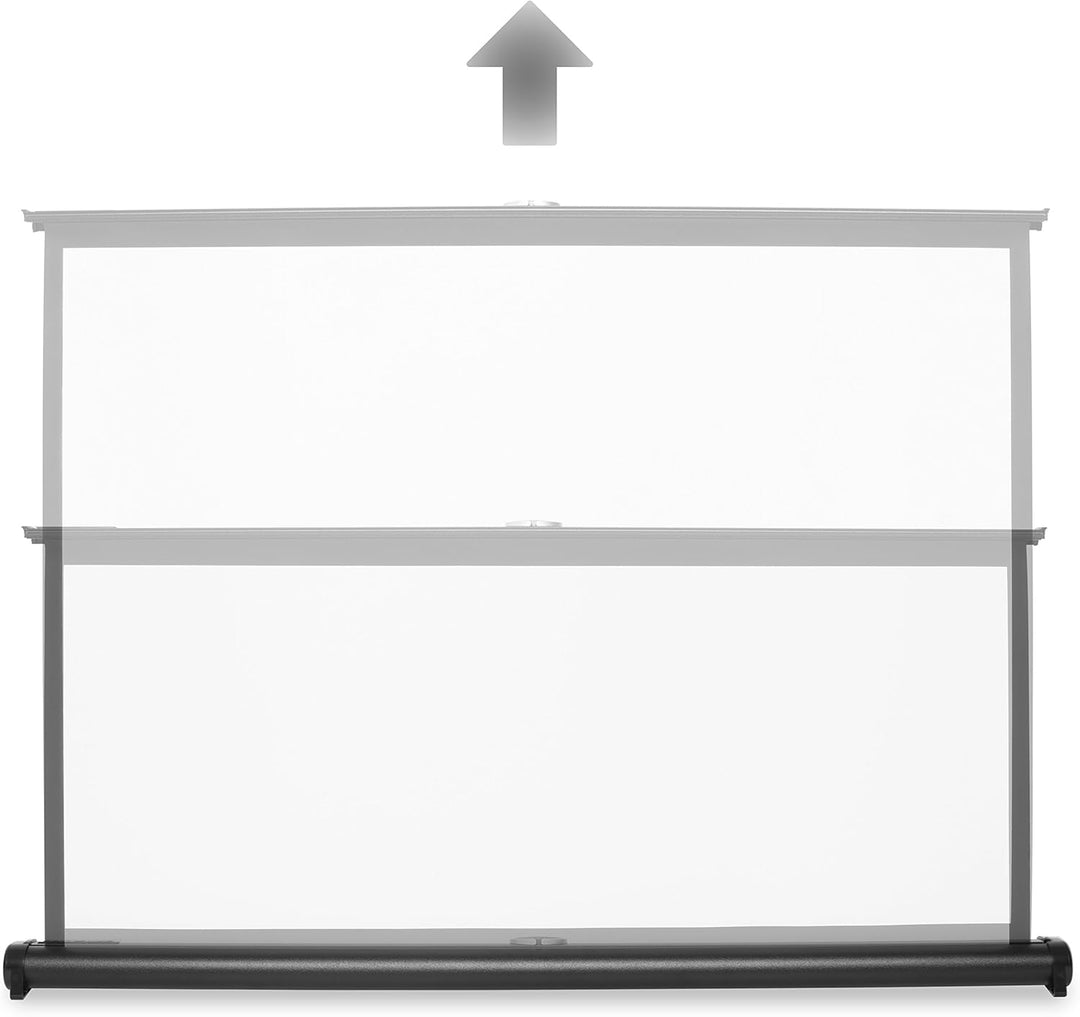 Duronic DPS40 4:3 Leinwand | 40 Zoll Mobile Beamerleinwand in Tragetasche mit 81 x 61 cm | 4:3 Heimk