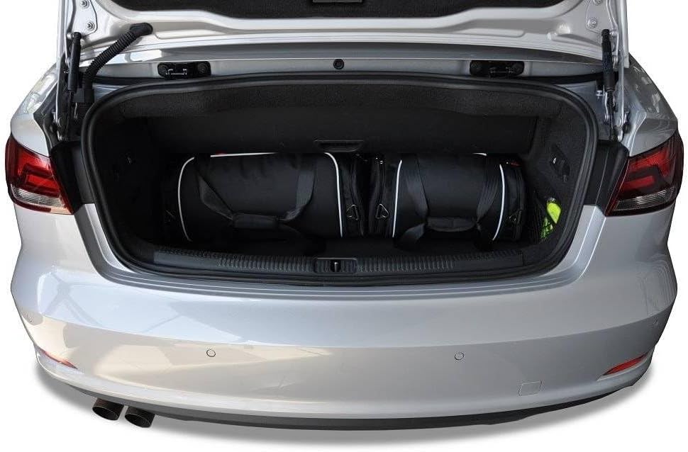 KJUST Dedizierte Reisetaschen 4 stk kompatibel mit AUDI A3 CABRIO 8V 2014-2016