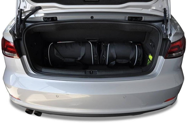 KJUST Dedizierte Reisetaschen 4 stk kompatibel mit AUDI A3 CABRIO 8V 2014-2016