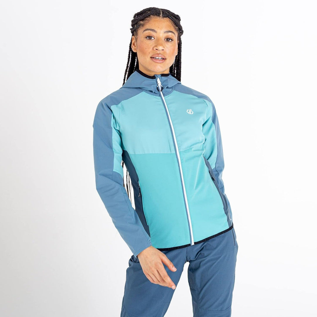 Dare2b Damen Duplicity Ii Jacke 38 Bluestone / Orion Grey, 38 Bluestone / Orion Grey