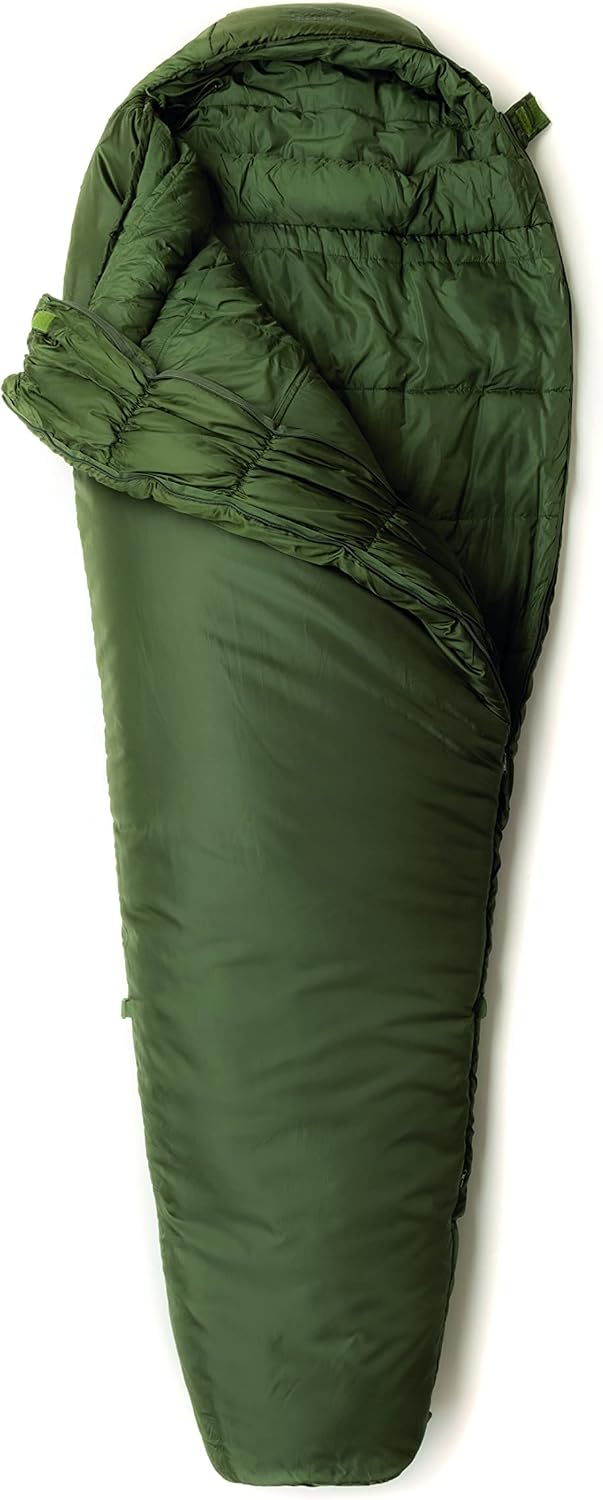 Snugpak Softie Elite 4 WGTE - Sleeping Bag with Built-in Expandable Side Baffle - Lightweight, Adjus