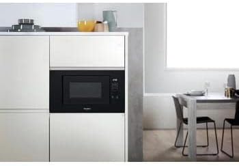 WHIRLPOOL WMF201G Mikrowellenofen Integration, Blackstainless Steel