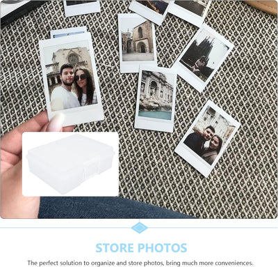 TOPBATHY Home Storage 1 x Foto-Aufbewahrungsbox, klassifizierter Foto-Organizer, multifunktionale Fo