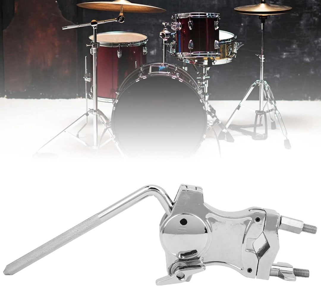 Einstellbarer Cowbell Clip Drum Extension Holder Anschlussklammer Percussion Zubehör für Schlagzeuge
