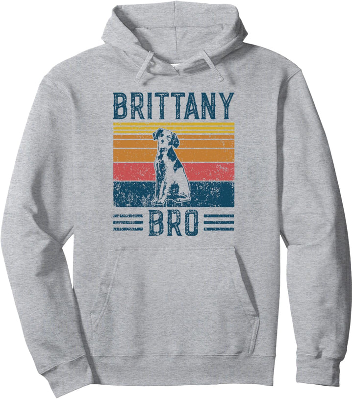 Bro Brittany Bro, Vintage Bretagne Pullover Hoodie