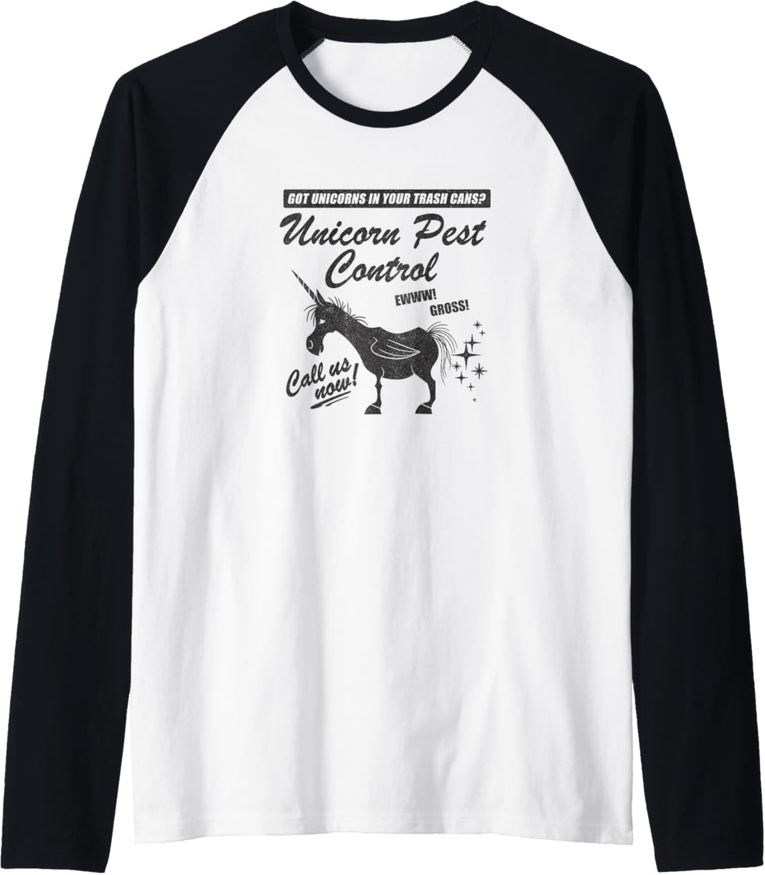 Disney Pixar Onward Einhorn Schädlingsbekämpfung Raglan