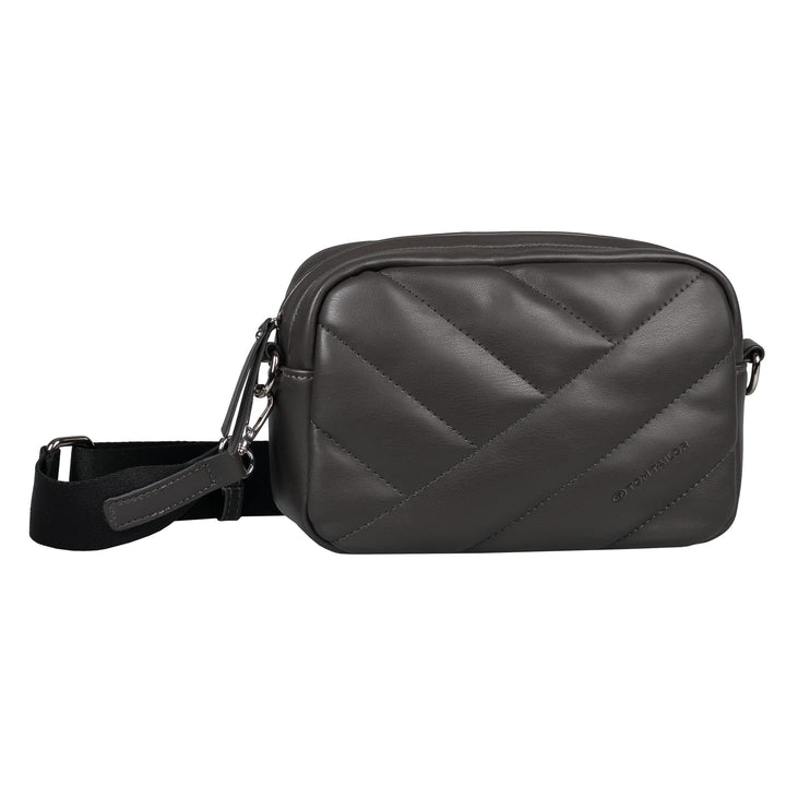 TOM TAILOR Damen Bags Yana Umhängetasche Handtasche Mittelgross Silber, Dark Grey