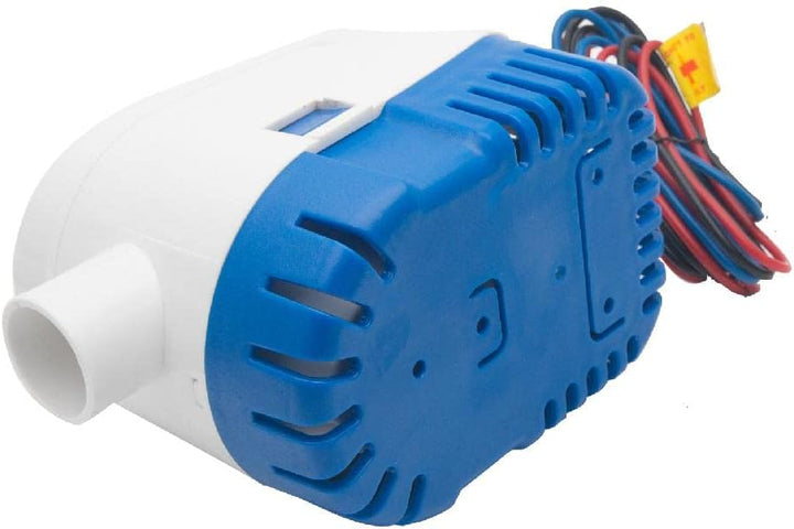 Automatische Ablaufboot-Bilgepumpe, TOTMOX 12V 1100 GPH Auto Bilgepumpe mit Schwimmerschalter Draw f