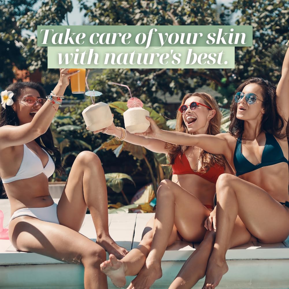 After Sun Gel Aloe Vera und Lavendel 1000ml Erfrischend, Reparierend für Gesicht und Körper, nach de