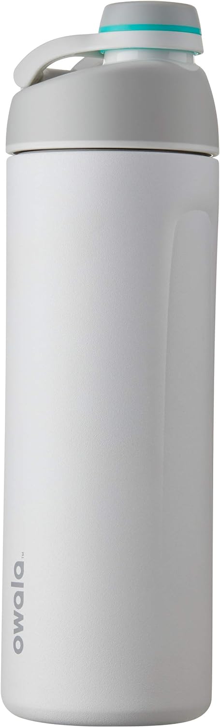 Owala Twist Edelstahl Trinkflasche mit Drehverschluss, 710ml, Shy Marshmallow 710 ml Shy Marshmallow