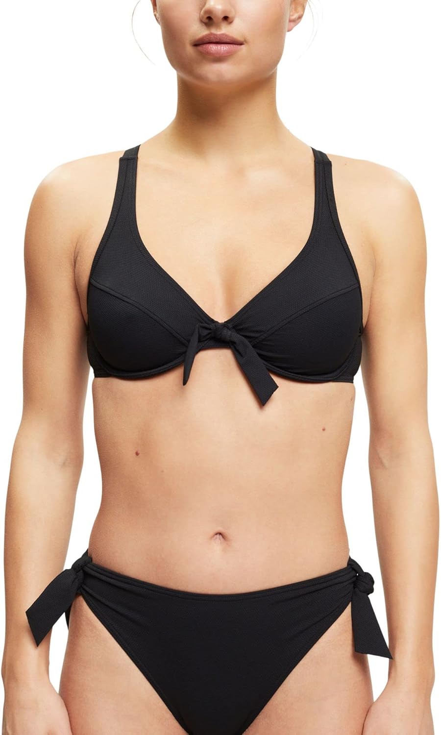ESPRIT Damen Hamptons Beach Ay RCS Uw.Bra Bikini, Schwarz