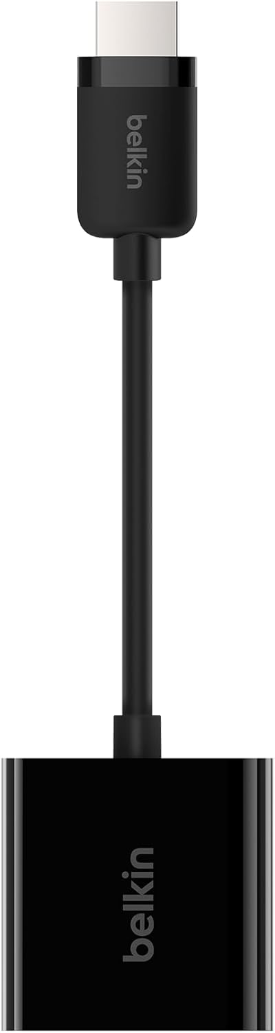 Belkin HDMI-/VGA-Adapter mit Micro-USB zur Stromver., schwarz HDMI to VGA, HDMI to VGA