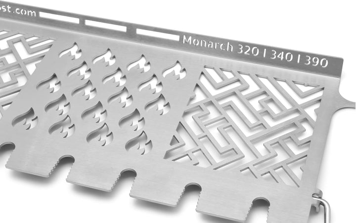 Edelstahl Multistation Broil King - Monarch 320/340/390 - Warmhalterost Monarch 320 340 390, Monarch