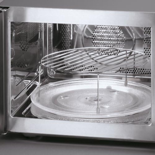 SEVERIN 3-in-1 Mikrowelle mit Grill und Heissluftfunktion, Minibackofen mit 10 Automatik-Programmen,