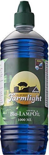 Lampenöl Paraffinöl Paraffin 6 Liter Farmlight Farbe blau