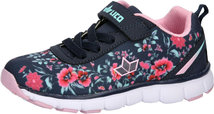 Lico Mädchen Sunflower Vs Sneaker 29 EU Marine Türkis Rosa, 29 EU Marine Türkis Rosa