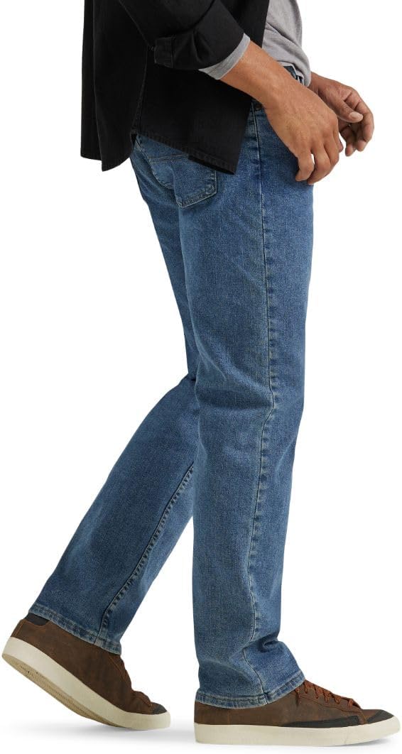 Wrangler Authentics Jeanshose, für Herren, reguläre Passform, Bequeme, elastische Taille 29W / 30L L