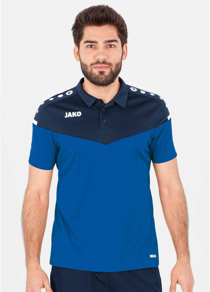 JAKO Champ 2.0 Poloshirt Unisex 164 Royal/Marine, 164 Royal/Marine