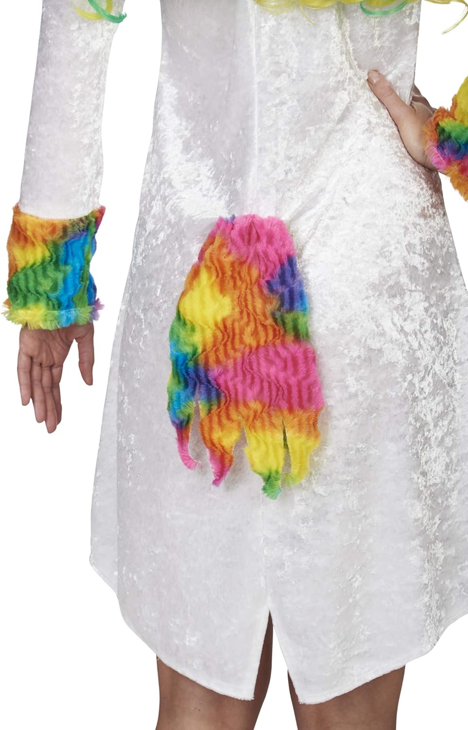 Andrea Moden - Kostüm Einhorn, Kleid, Regenbogenfarben, Tier, Farbelwesen, Mottoparty, Karneval 40-4