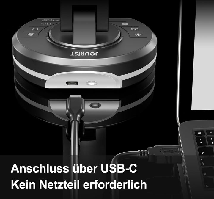 JOURIST DC530 Dokumentenkamera und Visualizer, Ultra-HD-Auflösung 13 Megapixel, Vorlagen bis A3, Hyb