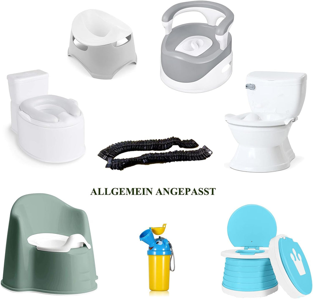 MIUPOO Baby Töpfchenbeutel,Tragbare Reise Töpfchen Stuhl Taschen Universal mit Eine Einziehbare Öffn