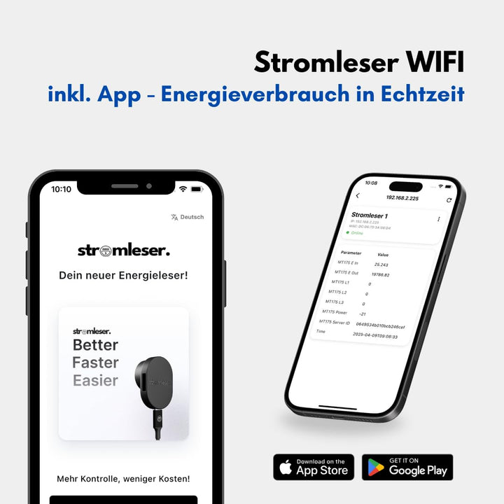 WIFI Smart Meter IR Lesekopf - Stromzähler auslesen WLAN, Mit Tasmota Software für Smart Home Integr