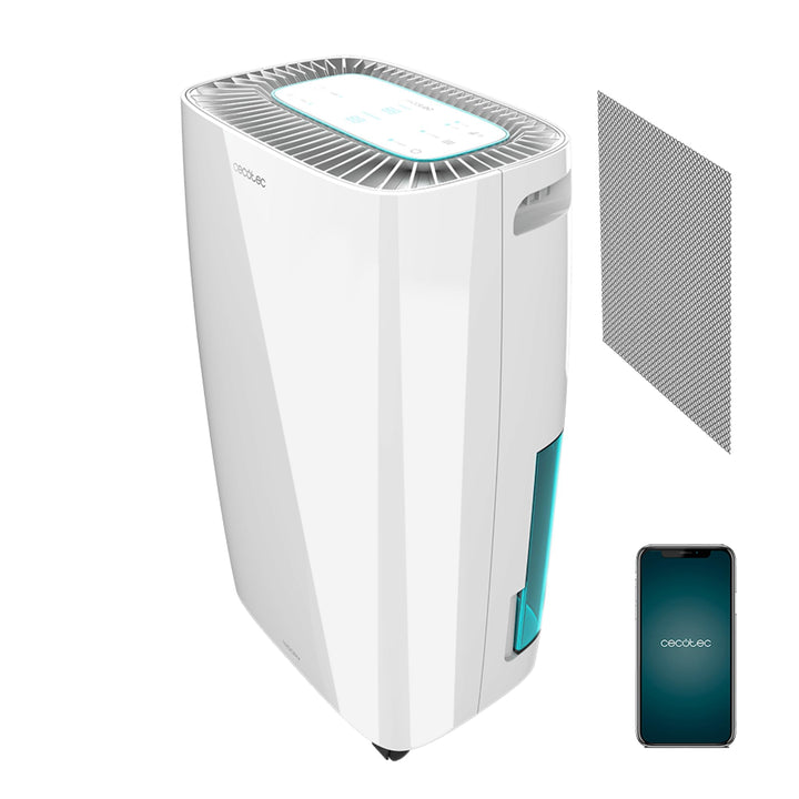 Cecotec Big Dry 4000 Expert Luftentfeuchter mit Timer 24 h, 10 L/Tag, herausnehmbarer Tank 2,5 Liter