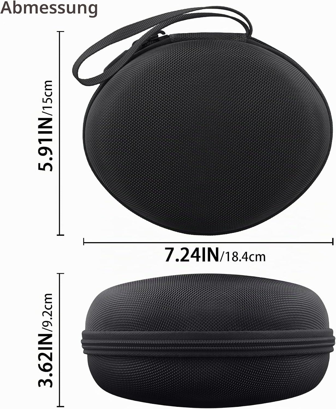 co2CREA Hart Reise Schutz Hülle Etui Tasche für Beats by Dr. DRE Studio Pro Studio3 Solo4 Solo3 Solo