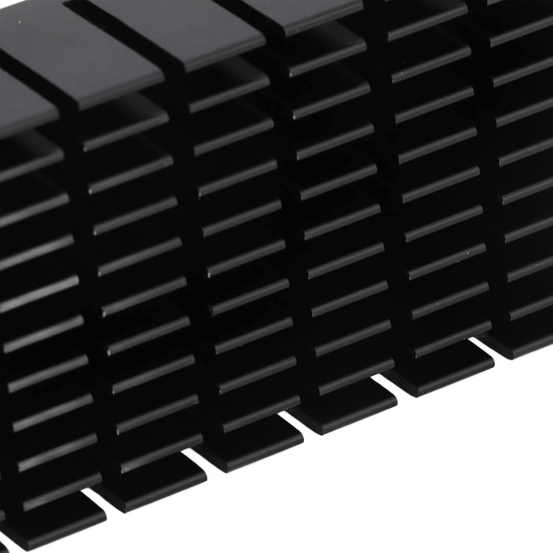 Aluminium-Kühlkörper 120x40x20mm, 2pcs im Set, Universal für CPU, Leiterplatten, etc.