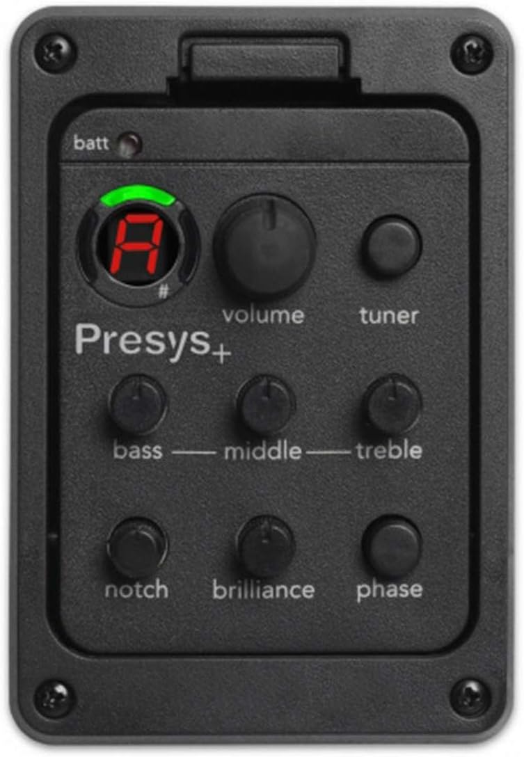 Nicoone 3-Band-Gitarrenvorverstärker Equalizer für Akustikgitarren-Equalizer Eine Bord des Preamp-Pi