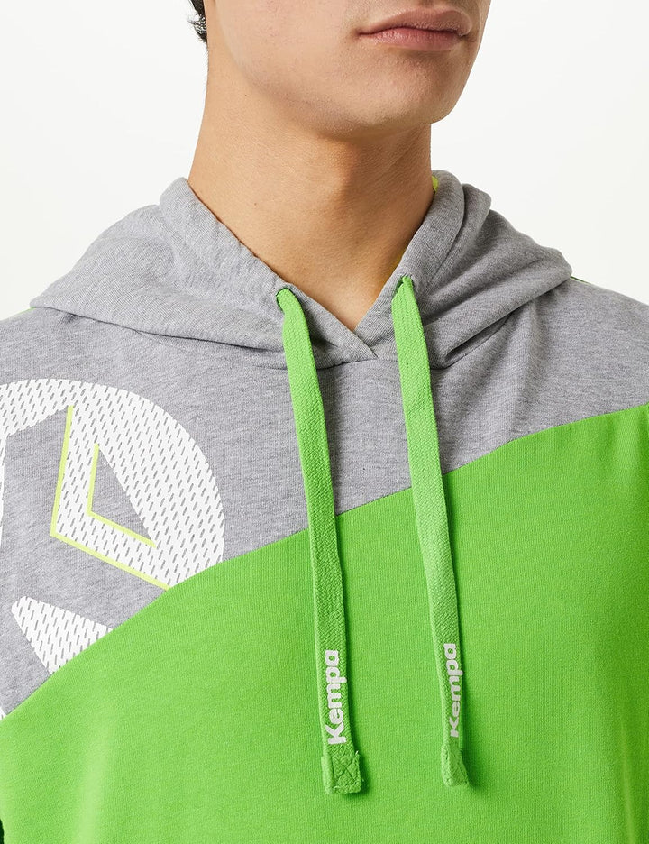 Kempa Herren Core 2.0 T-Shirt, Hope Grün/Dark Grau Melan