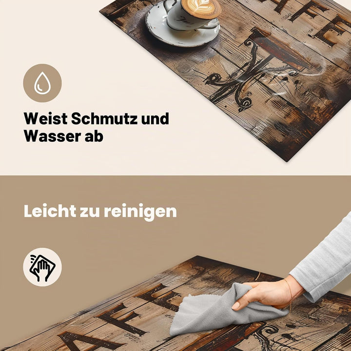 Herdabdeckplatte Einteilig Herdabdeckung Abdeckplatte für Ceranfeld Abdeckung Induktionskochfeld Auf
