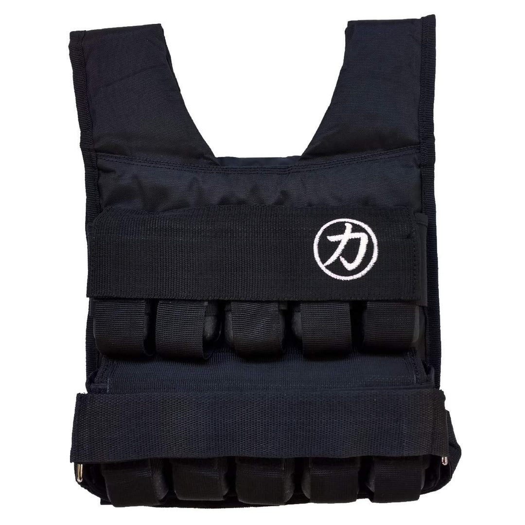 Strength Shop Schwerlast Gewichtsweste, Beladbar 1-20 kg - Trainings Weight Vest Adjustable - Pullup