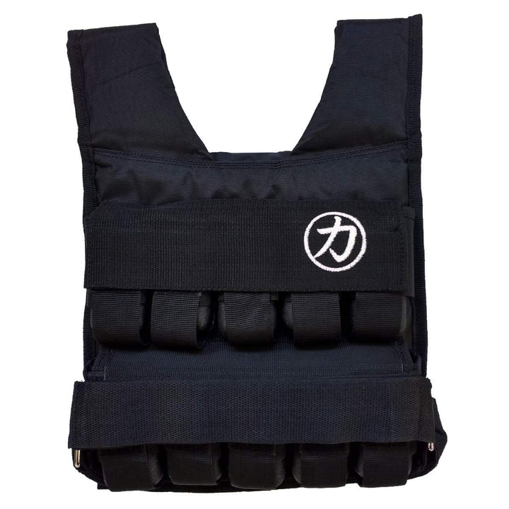 Strength Shop Schwerlast Gewichtsweste, Beladbar 1-20 kg - Trainings Weight Vest Adjustable - Pullup