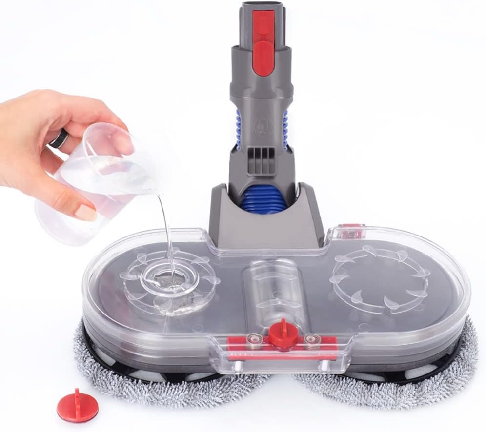PRIMEBAG Saugrohr und Wischaufsatz kompatibel mit Dyson V10 V11 V7 V8 SV10 SV11 Akkusauger - Wischmo