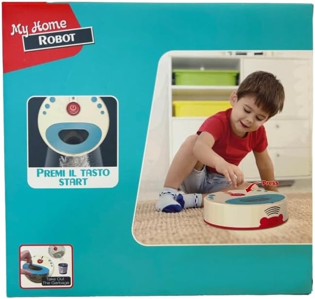 Staubsauger Spielzeug für Kinder Roboter Staubsauger Spielzeug für Kinder mit Bewegung und Licht sau