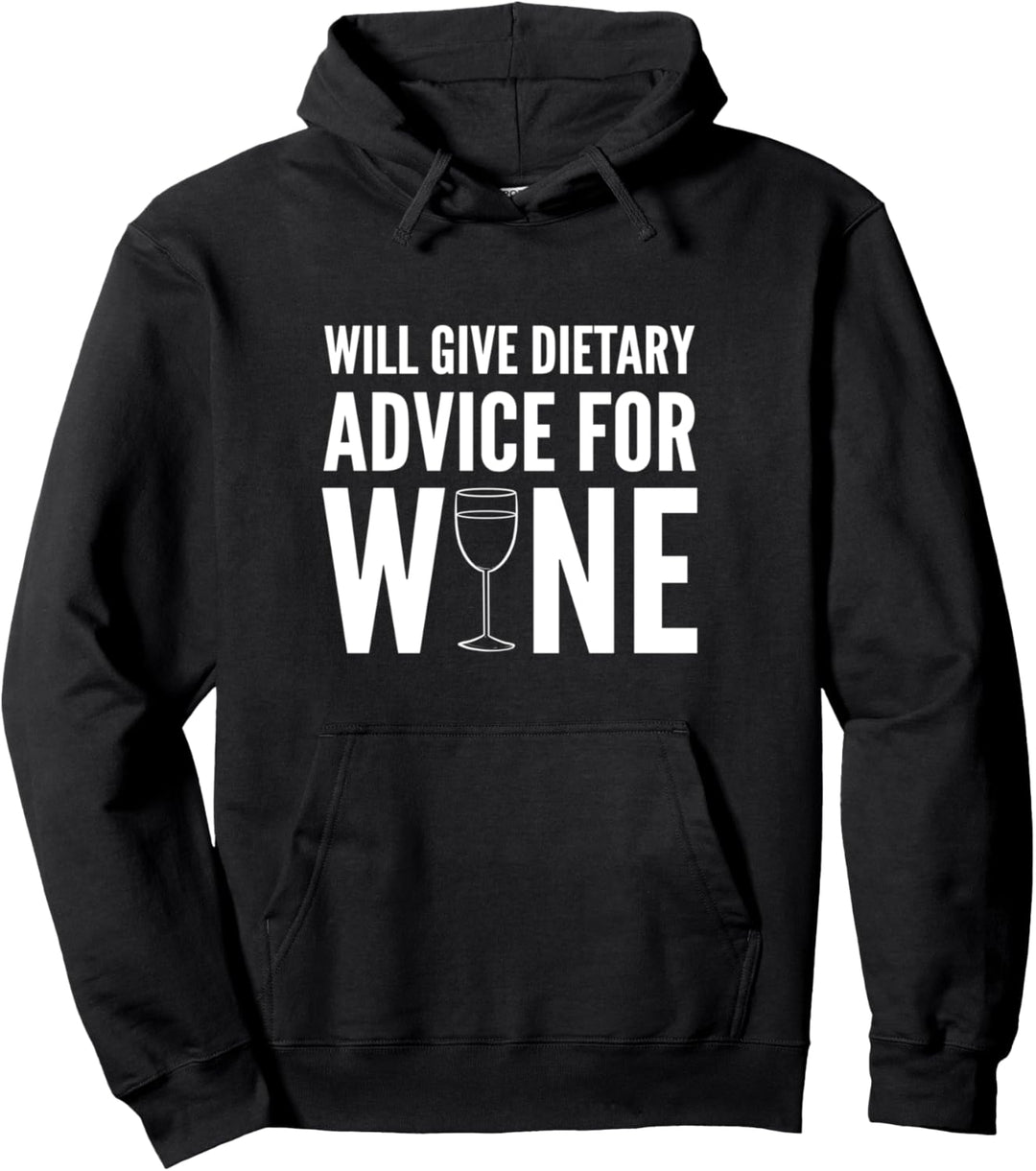 Diättipps Trinker Pullover Hoodie